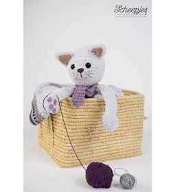 Poes gemaakt van Scheepjes Twinkle