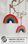 Haakpatroon Regenboog hangers