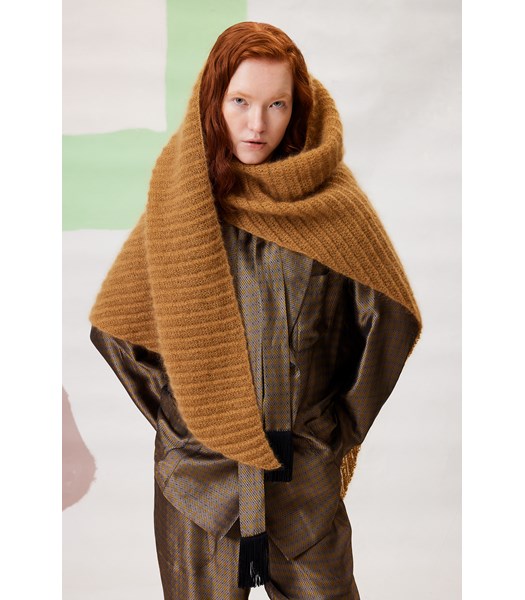 Breipatroon Driehoekige omslagdoek Amidala