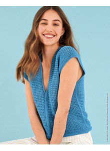 Damestopje met lage V-Hals