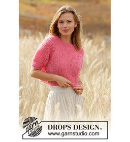 Dames shirt gemaakt van rondbreinaald nr 6