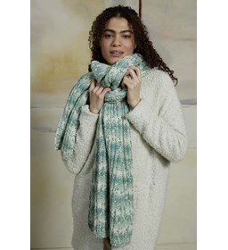 Stola gemaakt van Haaknaalden