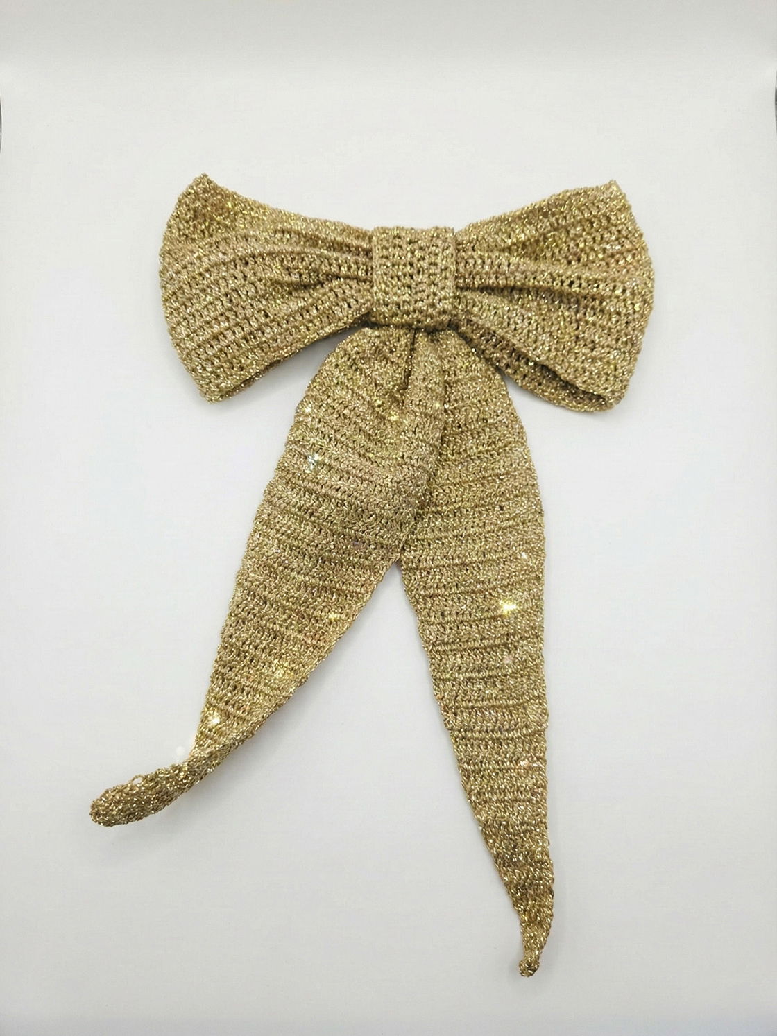 Deze schitterende kerstdecoratie haak ....