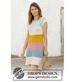 Dames jurk gemaakt van Drops Paris