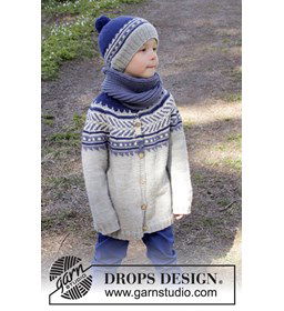 Vest gemaakt van Drops Merino extra fine