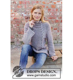 Trui gemaakt van DROPS Sky