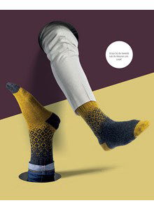 Ace of diamonds sokken