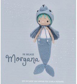 Pop gekleed in zeehond kostuum gemaakt van Kralen