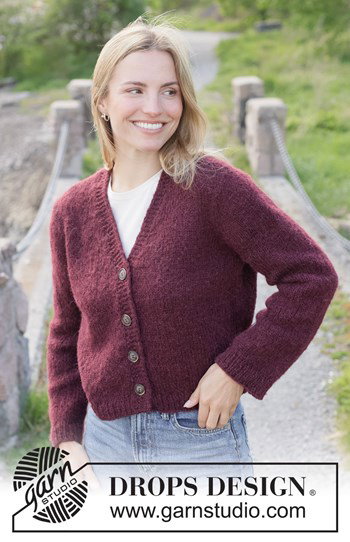 top-down damesvest met punnikrand