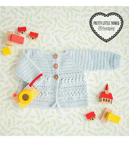 Babyvest gemaakt van knopen