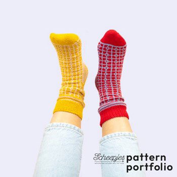 Scarlet Bloom sokken