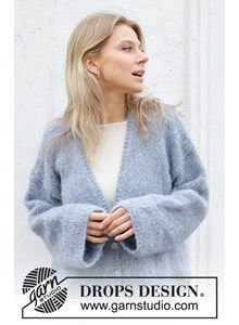 Damesvest met lage V-hals