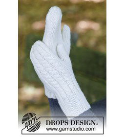 Wanten gemaakt van Breinaalden zonder knop