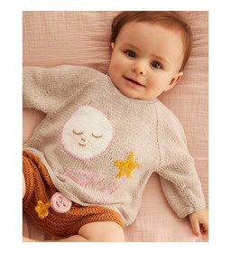 Babyvest met maan en ster