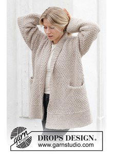 Lang damesvest met zakken