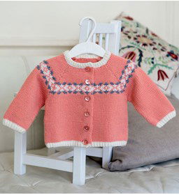 Babyvestje met raglanmouwen en knoopslluiting