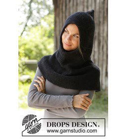 Sjaal gemaakt van Drops Merino extra fine