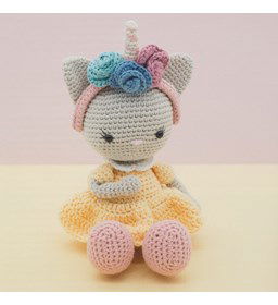 Kat gemaakt van DMC Natura Cotton