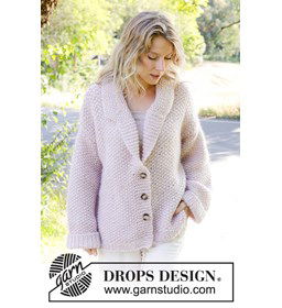 Wensgeweven Vest gemaakt van Drops Air