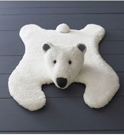 Vloerkleed ijsbeer gemaakt van Vulling