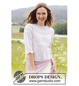 Trui Mountain Frill van Drops Nord gemaakt van Drops Nord