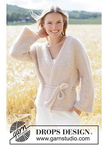 Zacht gebreid wikkelvest met riem | XS - XXXL