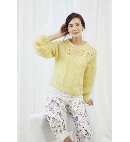 Trui gemaakt van Lang Yarns Mohair Luxe