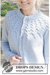 Breipatroon Mermaid Echo Cardigan van andere kant