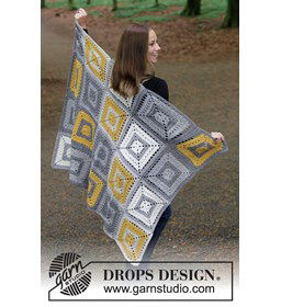 deken gemaakt van Drops Nepal