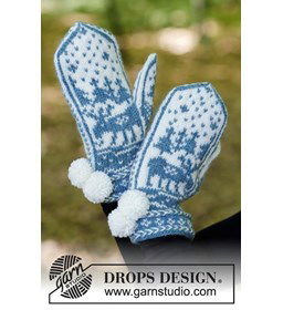 Wanten gemaakt van Breinaalden zonder knop