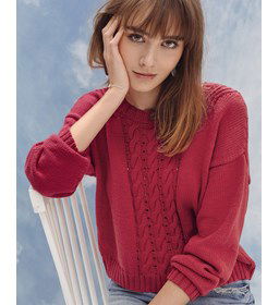 Dames trui gemaakt van Phildar Phil Ecocoton