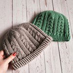 Haakpatroon Keltische kabelmuts