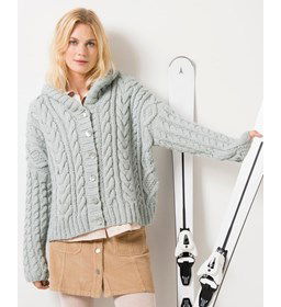 Vest gemaakt van Phildar Phil Looping