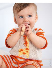 Babyshirt met Giraf