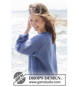 Calm Spirit Sweater gemaakt van Rondbreinaald nr 2,5 - 2,75