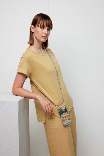 Meerkleurig mobieltasje Beba