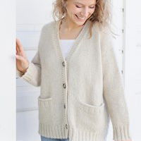 After Winter Cardigan 