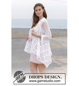 Vest gemaakt van Drops Belle