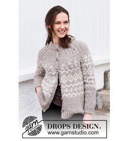 Damesvest gemaakt van Breinaalden zonder knop