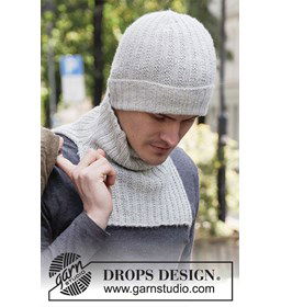 Muts en halswarmer gemaakt van Drops Alpaca