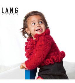 Bolero gemaakt van Lang Yarns Mohair Luxe