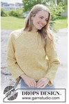 Breipatroon damestrui September Joy Sweater met kabels en rolranden van andere kant