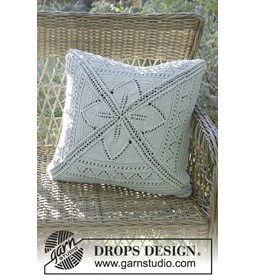 Kussenhoes gemaakt van Drops Nepal