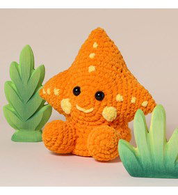 Kroeltje Zeester Zayn gemaakt van Vulling