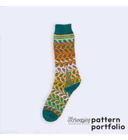 Emerald Vine sokken gemaakt van Handwerk accesoires