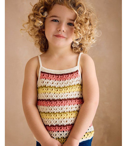 Breipatroon Meerkleurig hemdje