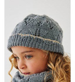 Meisjes muts Judy gemaakt van Phildar Phil Super Baby