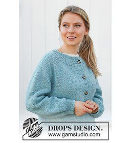 Damesvest gemaakt van Drops Air