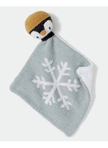 Knuffeldoekje met sneeuwvlok
