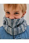 Breipatroon Snood van andere kant